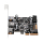 SilverStone 1x USB3.1 Typ-C + 2x USB3.0 + 2x wewnętrzne USB3.0 - PCIe - 1187010 - zdjęcie 3